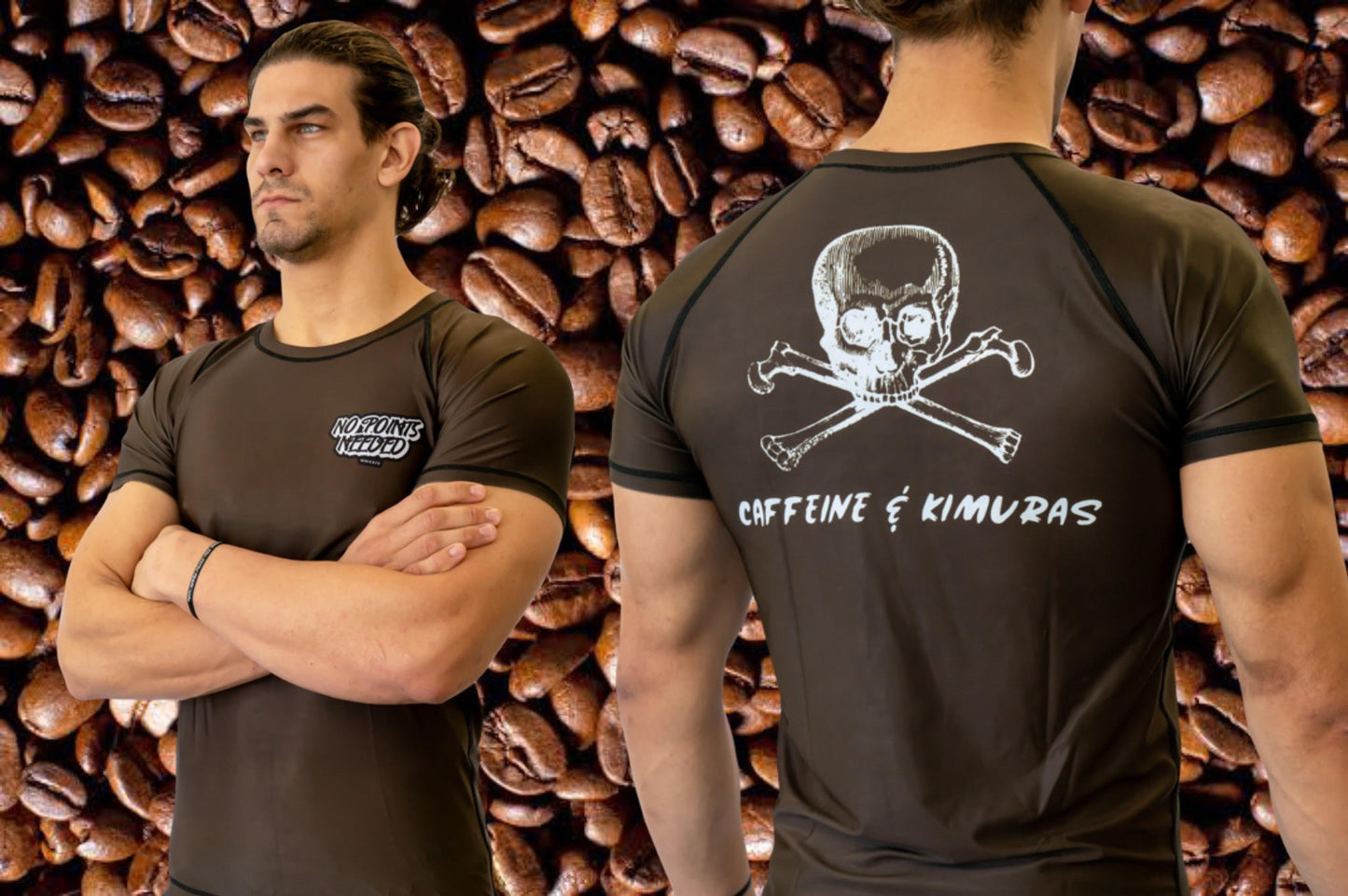 Caffeine & Kimuras rash guard